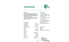 Tempsense - Wireless Temperature Transmitter - Brochure