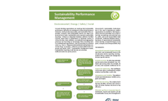 Sustainability Performance Management Datasheet