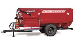 Roto - Model 274-12B - Commercial Series Feed Mixer Trailer