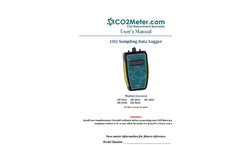 CO2Meter - Model RAD-0501 - Day Night CO2 Monitor & Controller for Greenhouses - Manual