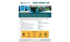 CO2Meter - Model RAD-0002-ZR - Oxygen Deficiency Safety Alarm System - Brochure