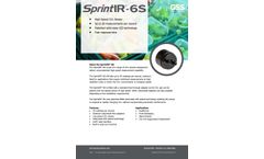 SprintIR - Model GC-0028 - 6S 5% CO2 Sensor - Brochure