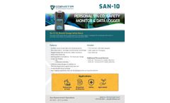 CO2Meter - Model SAN-10 - Personal 5% CO2 Safety Monitor and Data Logger - Brochure