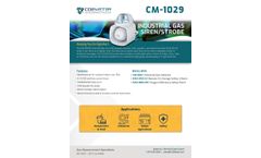 CO2Meter - Model CM-1029 - Industrial Strobe Siren - Brochure