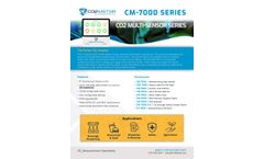CO2Meter - Model CM-7004 - CO2 Multi Sensor Horn Strobe - Brochure