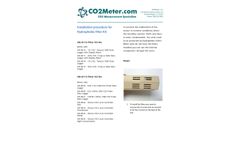 CO2Meter - Model CM-0173 - Hydrophobic Vent Filter Kit - Manual
