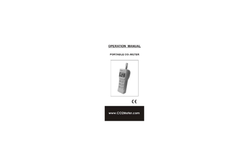 CO2Meter - Model CM-225 - CO2, Temp, and RH Indoor Air Quality Monitor - Brochure