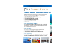 JASCO Applied Sciences Brochure