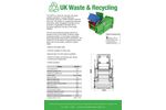 UKWR - Model UK P9 - Wet Waste Portable Compactor- Brochure