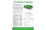 UKWR - Model UK90 - Static Waste Compactor- Brochure