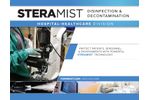 Disinfection Solutions for Hospital-Healthcare  - Brochure