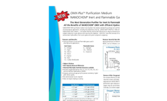 NANOCHEM - OMX-Plus - - Purification Media for Inert and Flammable Gases Brochure