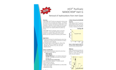 NANOCHEM - HCX Inert Gas Purifier Brochure