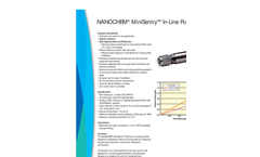 NANOCHEM - MiniSentry In-Line Purifier Brochure