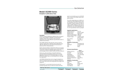 Model CK2000 Series - Portable Calibration Kits Brochure