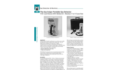 The Gas Sniper Portable Gas Detector - VOC Leak Detector (EPA Method 21) Brochure