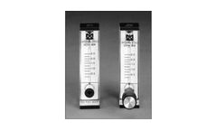 Model PM-1000 Series - Economical Acrylic Flowmeters