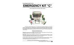 Model C - Chlorine Institute Emergency Kit - Brochure
