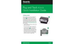 Quartix - Plug & Track Self-Install Vehicle Tracking Device - Brochure