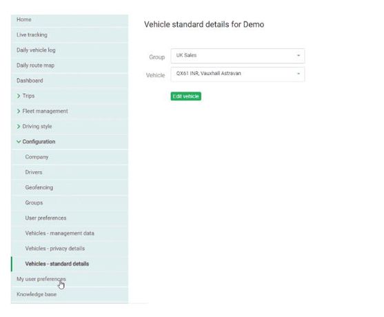 Quartix - Vehicle Tracking Configuration Software