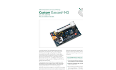 Custom Gascard NG - Technical Specificaiton