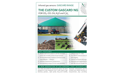 Custom Gascard NG Range Infrared Gas Sensors for CO2, CO, CH4, N2O and C3H8 - Brochure