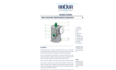 Flocculation and Polymer Dosing System Brochure