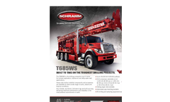 Model T685WS - Truck Mounted Drilling Rig Brochure