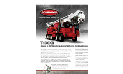 Model T130 XD - Carrier Mounted Drilling Rig Brochure