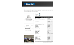 Model 517951 - LED Integrated Downlights Brochure