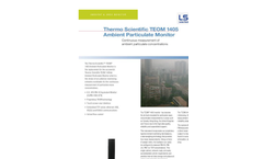 Teom - Model 1405 - Continuous Ambient Particulate Monitor Brochure