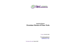 Ukrainian Market of Water Technologies 2013 (analytical report)