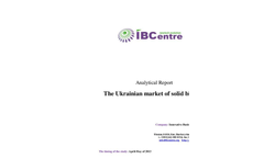 The Ukrainian market of solid bio fuel 2013 (analytical report)