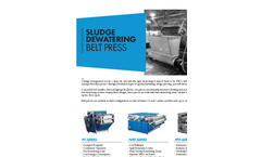 Sludge Dewatering Belt Filter Press - Brochure