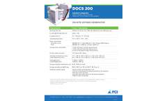 PCI - Model DOCS 200 - Deployable Oxygen Concentration System Brochure
