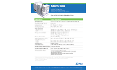 PCI - Model DOCS 500 - Deployable Oxygen Concentration System Brochure