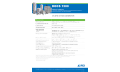 PCI - Model 1500 - Deployable Oxygen Concentration System Brochure