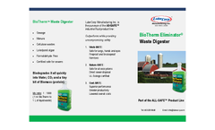 BioTherm - Waste Digester Eliminator Brochure