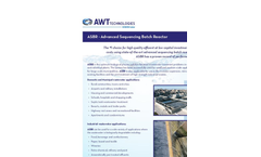 ASBR - Advanced Sequencing Batch Reactor Wastewater Treatment System Brochure