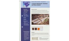Alvest - Livestock Wastewater Treatment and Reuse System - Brochure