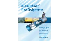 McCrometer - Model FS100 - Flow Straightener - Specification Sheet 