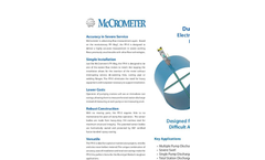 Model FPI-X - Municipal and Industrial Water Flow Meter Brochure