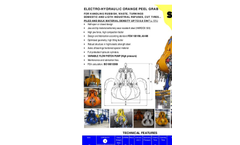 Stemm - Model PHA-1,4 - Electro-Hydraulic Amphibious Orange Peel Grab Brochure