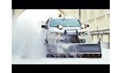 Hilltip SnowStriker Straight-Blade Snowplow Video