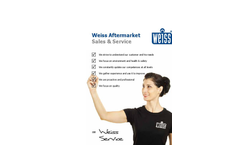 Weiss Aftermarket Sales & Service - Brochure
