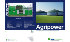 Idrodepurazione - Agri Power Anaerobic Digestion Plant Brochure
