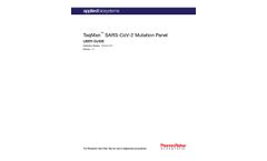 TaqMan - Model SARS-CoV-2 - Mutation Panel - User Guide