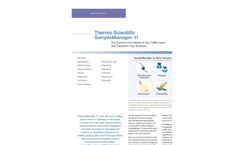 Thermo Scientific SampleManager 11 LIMS Brochure