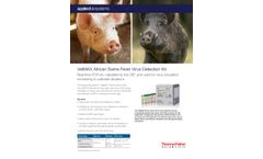 VetMAX - African Swine Fever Virus Detection Kit - Brochure