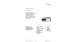 	Model GA310 - Gas Analyzer Brochure